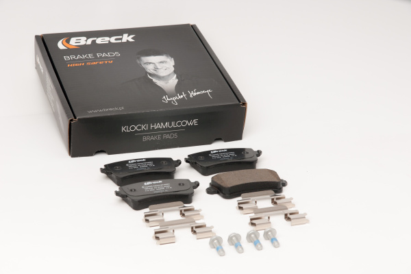 Breck 24606 00 554 00 — Zestaw klocków hamulcowych, hamulce tarczowe